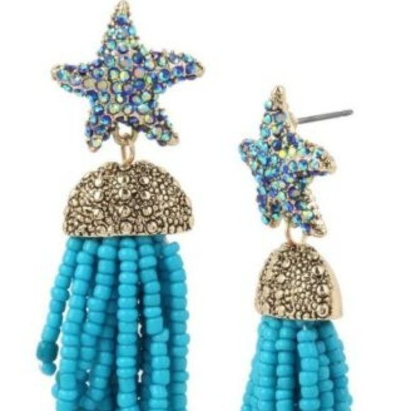 Betsey Johnson Starfish Necklace & Earrings - Picture 9 of 12